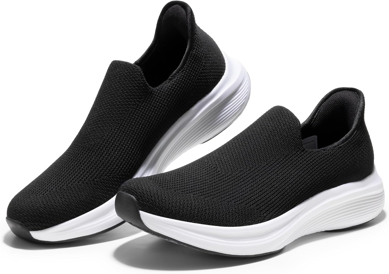 Bruno Marc Men's Hands Free Slip-on Loafers Comfortable Walking Shoes Breathable Knit Casual Sneakers