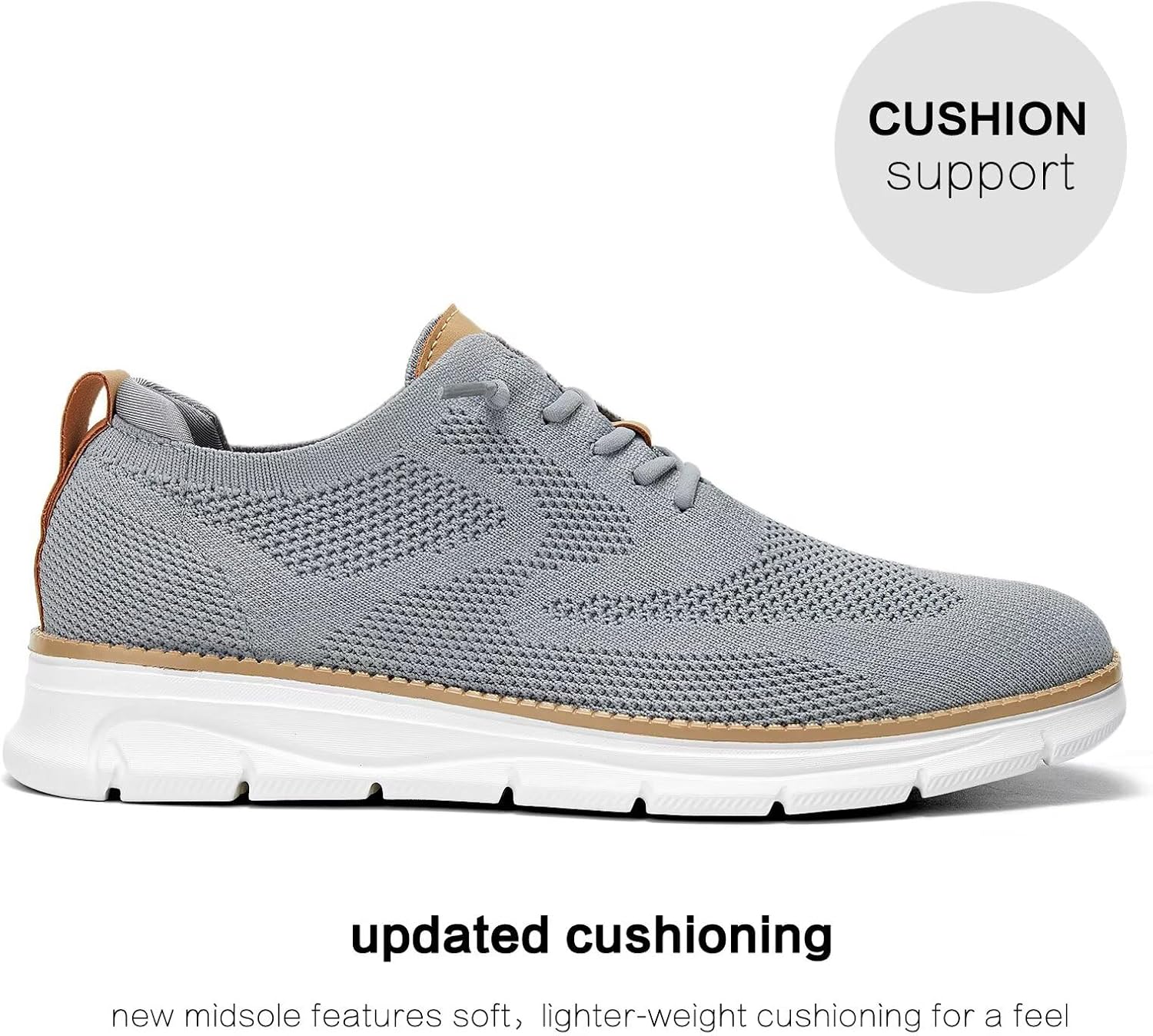 Mens Casual Dress Oxfords Shoes Fashion Mesh Business Walking Work Slip on Sneakers Comfortable Lightweight Soft Sole